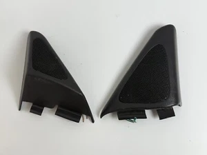 Buick LeSabre 2005 Par Izquierdo Derecho Puerta Espejo Montaje Cubiertas con Altavoz Negro - Imagen 1 de 4
