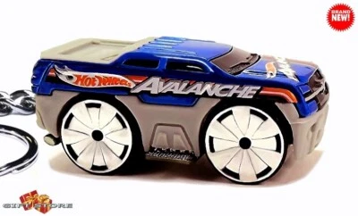 🎁🎁RARE KEYCHAIN CARICATURE BLUE CHEVY AVALANCHE CUSTOM Ltd. Ed. GREAT GIFT🎁🎁 - Image 1 of 4