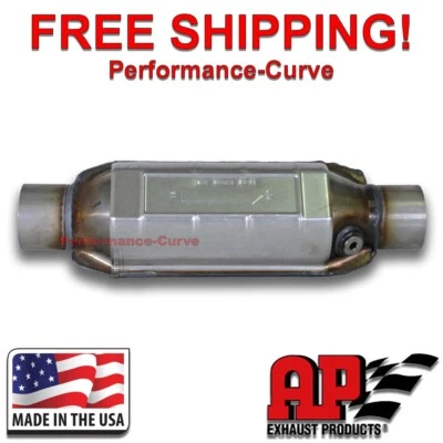 2.5" AP Exhaust Heavy Load Catalytic Converter O2 True OBDII - 608216 - Image 1 of 4