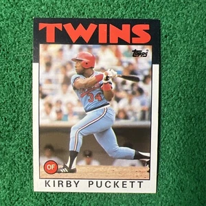 1986 Topps - #329 Kirby Puckett - Picture 1 of 7