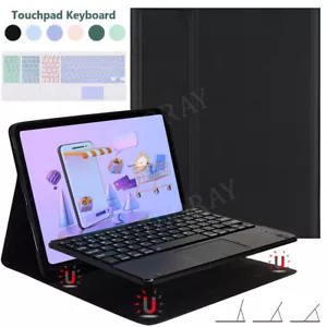 Touchpad Keyboard Smart Case Mouse For Samsung Galaxy Tab A9 Plus A8 S9 FE S8 S7 - Picture 1 of 57