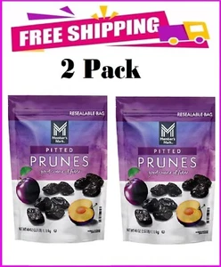 2 PACK - Member's Mark Dried Pitted Prunes, 40 oz (Total 80 oz) - Picture 1 of 5