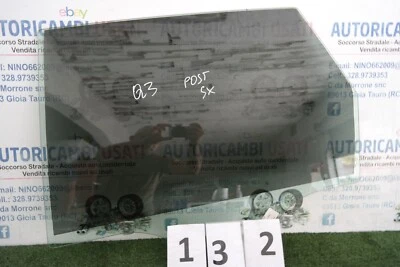 VETRO SCENDENTE FINESTRINO POSTERIORE SINISTRO AUDI Q3 2017 PELLICOLA OSCURATA Foto 1 de 4