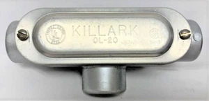 Arlington Thread Conduit T-Style Body Cover Killark OL-20 #13036 - Foto 1 di 10