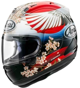 Arai RX-7X TSUBASA Full Face Helmet L:59-60cm Many accessories included KS ZIK - Picture 1 of 3