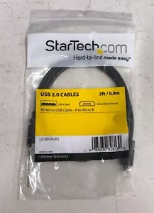 StarTech UUSBHAUB3 3ft Micro USB Cable A to Micro B for Androids and Ext. HDD - Picture 1 of 1
