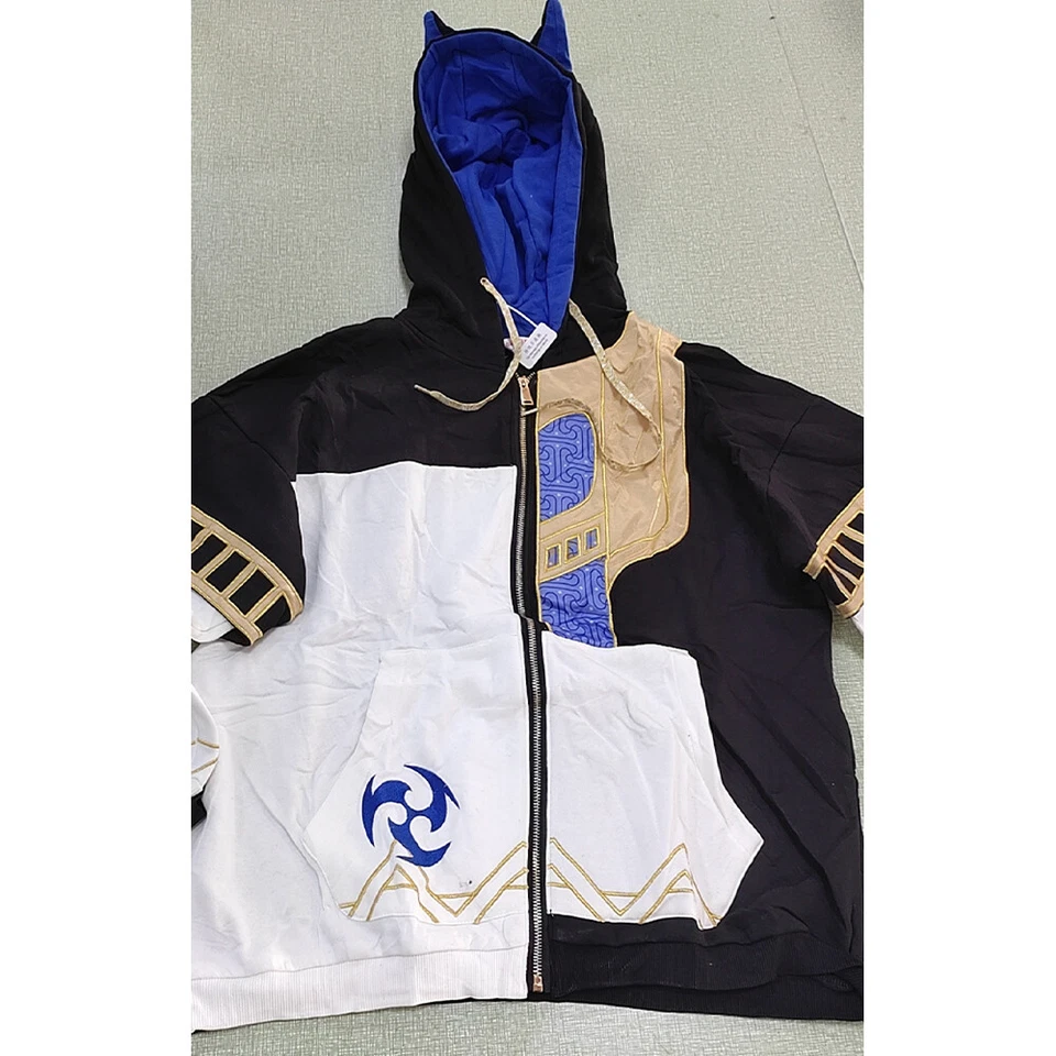 sudadera con capucha blanco y negro Foto 1 de 1