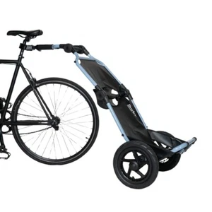 Bike Trailer Travoy Cold Gray 3091960520 Burley Transport - Picture 1 of 1