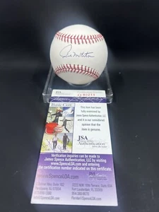 Paul Molitor Signed Rawlings ROMLB Baseball JSA Brewers Blue Jays Twins - Picture 1 of 2