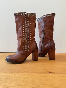 AS98 Cowboystiefel, Cognac - Bild 1 von 7