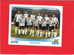 WC SOUTH AFRICA 2010 Panini Figurina-Sticker n. 106 ARGENTINA - SQUADRA - Foto 1 di 1