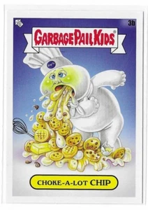 2021 Topps Mülleimer Kinder Lebensmittelbekämpfung Choke-A-L OT CHIP 3b - Bild 1 von 2
