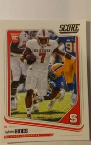 Trading Card NFL Nyheim Hines Indianapolis Colts Panini Score 2018 - Bild 1 von 2