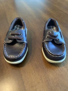 Zapatos sin cordones Route 66 para niños pequeños marrón oscuro talla 6 usados en excelente estado - Imagen 1 de 6