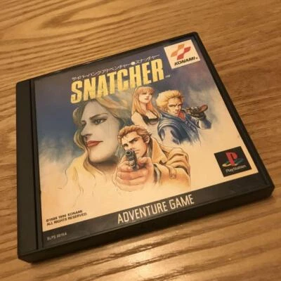 USED Snatcher Sega Saturn SS Japan Region Japan game - Image 1 of 4