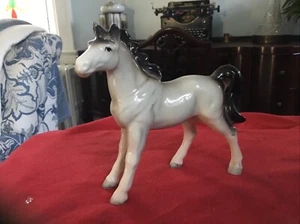 Vintage Choice Imports Japan 5 inch Ceramic Norleans White horse figure - Picture 1 of 8