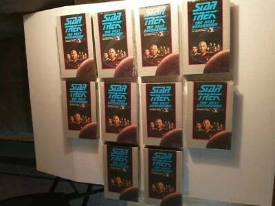 (10) 1992 Star Trek The Next Generation The Collector's Edition VHS Tapes Lot #3 - Image 1 of 4