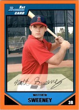 2007 Bowman Baseball Card Pick (Inserts)