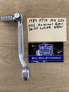 NOS 1984 KTM MX250 Original Aluminum Gear Shift Lever - New . - Picture 1 of 12