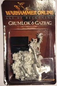 Warhammer Grumlok and Gazbag Age of Reckoning Metal Figures nib oop - Foto 1 di 1