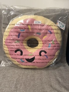 New! Ami Amis PINKY the Donut, 18" Colossal Size Knit Plush Toy by Jakks Pacific - Picture 1 of 8