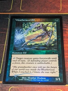 WEATHERSEED ELF FOIL common 1999 Urza's Legacy MTG LP - Picture 1 of 1