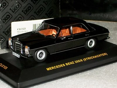 MERCEDES BENZ 200/8 BLACK STRICHACHTER IXO CLC123 1:43 - Immagine 1 di 2
