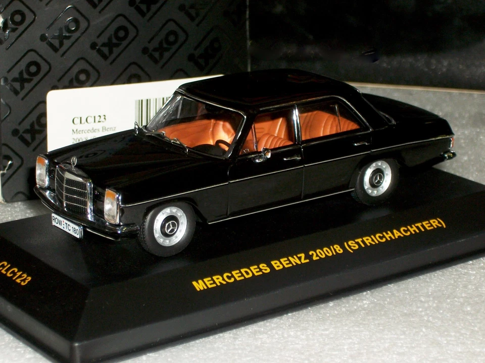 MERCEDES BENZ 200/8 BLACK STRICHACHTER IXO CLC123 1:43  - Image 1 of 2