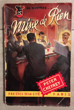 Peter CHEYNEY - Mine de rien - Un Mystère 5 - 1949