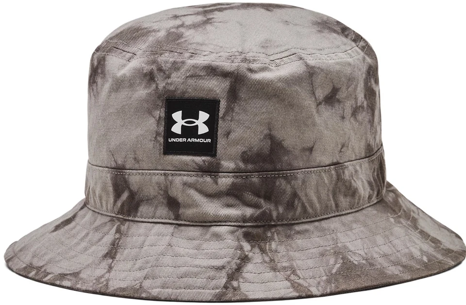 NUEVO CON ETIQUETAS SOMBRERO DE CUBO DE ALGODÓN GRIS CAMUFLAJE DEPORTIVO UNDER ARMOUR 1376704 294 PARA HOMBRE $30 Foto 1 de 2