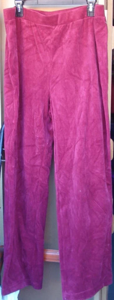 Pantalones deportivos Erika Sport de terciopelo para dama - mezcla de algodón - talla XL - NUEVOS SIN ETIQUETAS Foto 1 de 1