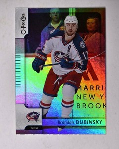 2017-18 17-18 O-Pee-Chee OPC Rainbow Foil #118 Brandon Dubinsky