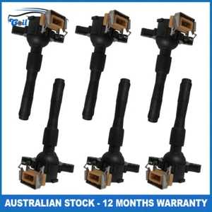 Set of 6 Ignition Coil for BMW 320Ci 320i 523i 528i 530i M3 X5 Z3 i6 - Picture 1 of 5