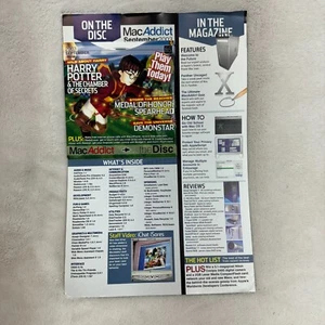 MacAddict Septiembre 2003 Harry Potter y Cámara Secreta (SOLO DISCO DE JUEGO) - Imagen 1 de 5