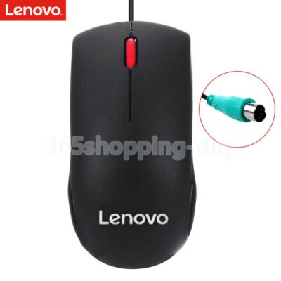 Lenovo PS2 Mouse Wired mouse Optical wired mouse Home office businesst for PC - Image 1 of 4