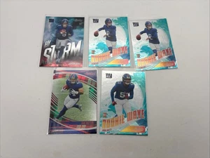 Jaxson Dart 2025 Panini Absolute Rookie Wave RC + Storm Abdul Carter Skattebo - Picture 1 of 8
