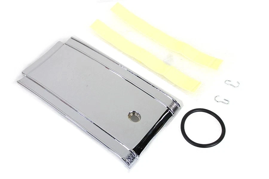 Cubierta de embellecedor de tanque fundido a presión cromada para Harley Davidson V-Twin 39-0999 Foto 1 de 4