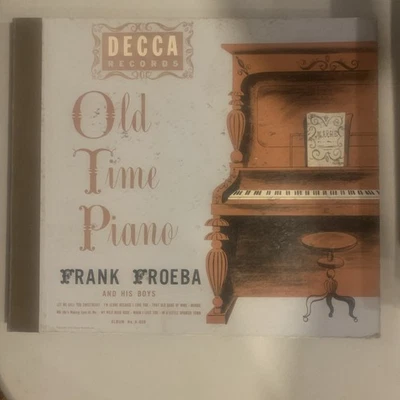 Frank Froeba, 78 rpm Album(4), V+, Old Time Piano, Decca A-609 - Image 1 of 4