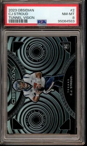 2023 Panini Obsidian #2 C.J. Stroud Tunnel Vision PSA 8 #/135 - Bild 1 von 1