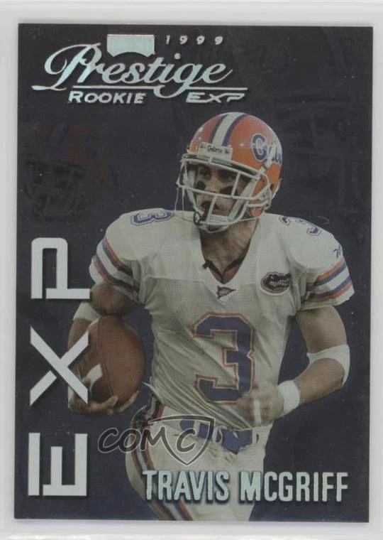1999 Playoff Prestige EXP Reflections Silver /3250 Travis McGriff #EX5 Rookie RC - Image 1 of 2