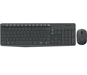 Logitech MK235 Spanish keyboard - 920-007901 - 097855120199 - Picture 1 of 8