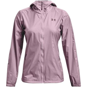 Under Armour Women's Forefront Rain Jacket Mauve Pink - Ash Plum UA Jacket Sz S - Picture 1 of 8