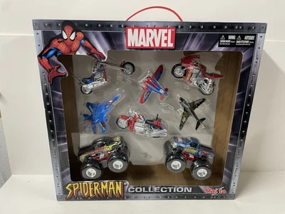 Marvel Spider-Man Maisto Die Cast Vehicle collection Set - Image 1 of 4