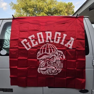 1980's GEORGIA DAWGS WALL HANGING VINTAGE (Not Perfect) #1 - Picture 1 of 10