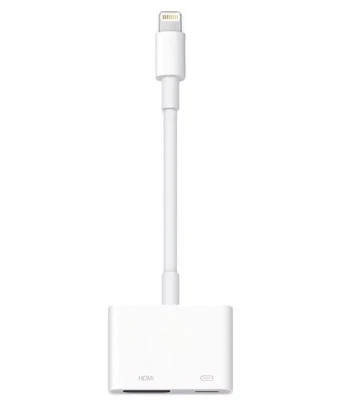 Apple MW2P3AM/A Lightning Digital AV HDMI Adapter,iPhone 14/13/12 to TV Adapter - Photo 1/4