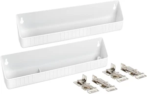 14" Tip-Out Plastic Sink Trays for Kitchen and Bathroom Base Cabinet, Pull Out V - Picture 1 of 12