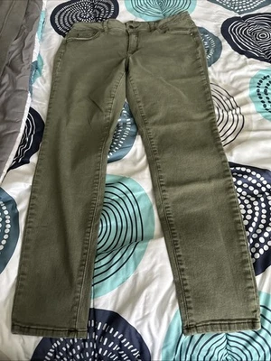 Sonoma Goods For Life Skinny Pants Army Green Size 14 - Image 1 of 4