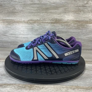Scarpe da corsa Xero donna HFS Zero Dro blu viola piedi nudi taglia 7,5 - Foto 1 di 9