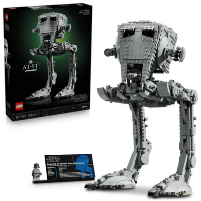 LEGO Star Wars AT-ST™ Walker Toy, Birthday Gift, Building Blocks, Space  - Image 1 of 4
