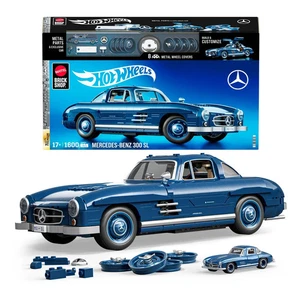 Mattel Brick Hot Wheels Mercedes-Benz 300 SL Building Set Preorder - Picture 1 of 7